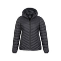 Black - Pack Shot - Mountain Warehouse Womens-Ladies Seasons Padded Jacket