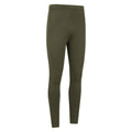 Dark Grey - Side - Mountain Warehouse Mens Ascend Bamboo Base Layer Bottoms