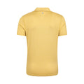 Yellow - Back - Mountain Warehouse Mens Agra Stripe Polo Shirt