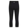 Black - Back - Mountain Warehouse Womens-Ladies Blackout Capri High Waist Leggings