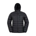 Jet Black - Front - Mountain Warehouse Mens Link Padded Jacket