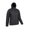 Jet Black - Lifestyle - Mountain Warehouse Mens Link Padded Jacket