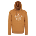 Mustard - Front - Mountain Warehouse Mens Into The Wild Hoodie