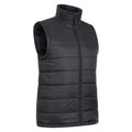 Black - Side - Mountain Warehouse Mens Essentials Padded Gilet