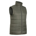 Green - Side - Mountain Warehouse Mens Essentials Padded Gilet