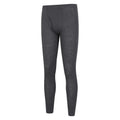 Dark Grey - Side - Mountain Warehouse Mens Merino II Thermal Bottoms