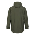 Green - Back - Mountain Warehouse Mens Glacier II Long Waterproof Jacket