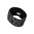 Black - Side - Mountain Warehouse Womens-Ladies Speckle Knitted Wide Headband