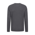 Charcoal - Back - Mountain Warehouse Mens Selby Waffle Henley T-Shirt