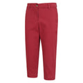 Rust - Lifestyle - Mountain Warehouse Womens-Ladies Bay Organic Capri