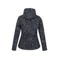 Black - Back - Mountain Warehouse Womens-Ladies Exodus Animal Print Water Resistant Soft Shell Jacket