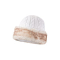 Cream - Back - Mountain Warehouse Womens-Ladies Faux Fur Winter Hat