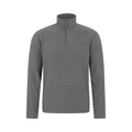 Dark Grey - Pack Shot - Mountain Warehouse Mens Camber II Fleece Top (Pack of 2)