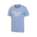 Blue - Lifestyle - Mountain Warehouse Mens Ocean Drive Organic T-Shirt