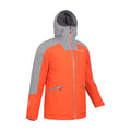 Orange - Side - Mountain Warehouse Mens Orion Ski Jacket