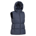 Grey - Side - Mountain Warehouse Womens-Ladies Astral II Padded Gilet