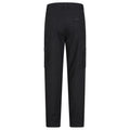 Black - Back - Mountain Warehouse Mens Trek Stretch Long Winter Hiking Trousers