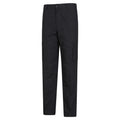 Black - Side - Mountain Warehouse Mens Trek Stretch Long Winter Hiking Trousers