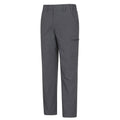 Grey - Side - Mountain Warehouse Mens Trek Stretch Long Winter Hiking Trousers