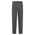 Grey - Pack Shot - Mountain Warehouse Mens Trek Stretch Long Winter Hiking Trousers