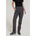 Dark Grey - Front - Mountain Warehouse Womens-Ladies Arctic II Stretch Fleece Lined Regular Trousers