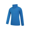 Cobalt - Lifestyle - Mountain Warehouse Childrens-Kids Talus Roll Neck Long-Sleeved Top