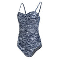 Navy - Side - Mountain Warehouse Womens-Ladies Resort Tummy Control One Piece Swimsuit