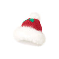 Red - Pack Shot - Mountain Warehouse Womens-Ladies Mrs Claus Pom Pom Christmas Beanie