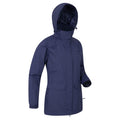 Navy - Side - Mountain Warehouse Womens-Ladies Glacial Extreme Waterproof Jacket