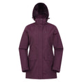 Burgundy - Front - Mountain Warehouse Womens-Ladies Glacial Extreme Waterproof Jacket