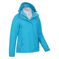 Blue - Side - Mountain Warehouse Womens-Ladies Storm 3 in 1 Waterproof Jacket