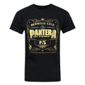 Black - Front - Pantera Mens 101 Proof T-Shirt