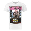 White - Front - Time Out Mens Punk Face T-Shirt
