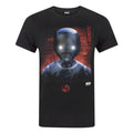 Black - Front - Star Wars Mens Rogue One K2S0 Robot T-Shirt