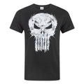 Black - Front - Marvel Mens The Punisher Logo T-Shirt