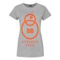 Grey - Front - Star Wars Womens-Ladies The Force Awakens BB-8 Astromech Droid T-Shirt