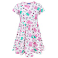 White - Front - Peppa Pig Childrens Girls Short Sleeved Dress