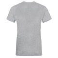 Grey - Back - Batman Official Mens Retro Logo T-Shirt