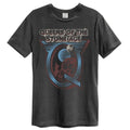 Charcoal - Front - Amplified Mens Queen Of The Stone Age T-Shirt