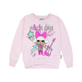 Pink - Front - LOL Surprise Dolls Girls Rock On Sweatshirt