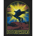 Black - Side - Foo Fighters Mens Horse T-Shirt