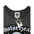 Charcoal - Back - Amplified Womens-Ladies March Motorhead T-Shirt