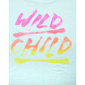 Light Blue Marl - Side - Junk Food Womens-Ladies Wild Child T-Shirt