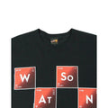 Black-Red - Back - Sherlock Womens-Ladies Watson T-Shirt