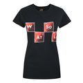 Black-Red - Front - Sherlock Womens-Ladies Watson T-Shirt
