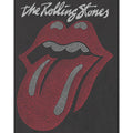 Charcoal - Lifestyle - Amplified Womens-Ladies Tongue The Rolling Stones Diamante Logo T-Shirt