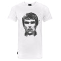 White - Front - W.C.C Unisex Adult Ian Brown Longline T-Shirt