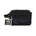 Black - Side - Rock Sax Queen Logo Toiletry Bag