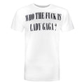 White - Front - Blood Is The New Black Mens Gaga T-Shirt