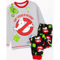 Grey-Red-Black - Front - Ghostbusters Boys I Aint Afraid Of No Ghosts Pyjama Set